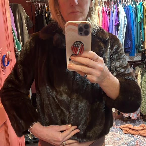 Pure Sable/mink vintage Sz M - Picture 13 of 13